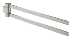 Grohe Selection - Porte-serviettes Double, Rotatif, Supersteel 41063DC0