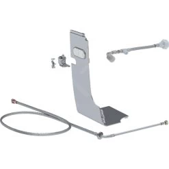 Geberit Accessoires - Kit De Raccordement D&apos;eau Pour Réservoirs à Encaster Kappa 15 Cm Pour WC, Pour AquaClean Mera, Chrome Brillant 147.031.21.1