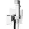 Sapho Robinetterie - Mitigeur Encastré Pour Bidet, Avec Douchette Et Corps D&apos;encastrement, Chrome 1103-08 -Magasin De Salle De Bain 5a9f2f2e34287fb920e1169d