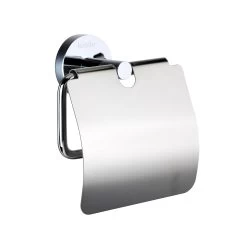 Kielle Aura - Porte-papier Toilette Avec Couvercle, Chrome 40402000