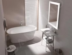 Duravit Cape Cod - Baignoire îlot, 1855x855 Mm, Blanc 700330000000000 -Magasin De Salle De Bain 5b8ba573c6f3f38371c20aac