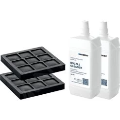 Geberit Accessoires - Set AquaClean De Filtres à Charbon Actif Et Liquide De Nettoyage Pour Buse, 2 Pièces 240.626.00.1