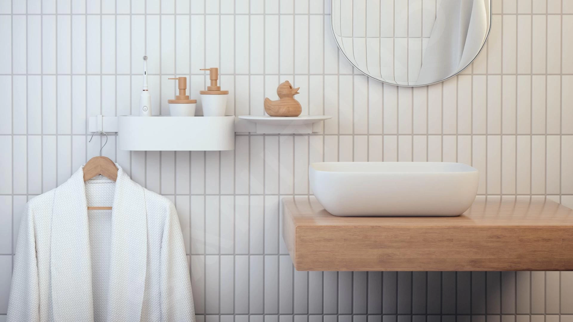 Hansgrohe WallStoris - Barre Murale 500 Mm, Blanc Mat 27902700 5 Hansgrohe WallStoris - Barre Murale 500 Mm, Blanc Mat 27902700 – Image 3