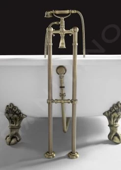 Sapho Reitano Rubinetteria Antea - Raccordement Pour Installation De Mitigeur Sur Bord De Baignoire, 2 Pièces, Bronze 9846 -Magasin De Salle De Bain 5c29d372d6e40bf07b4e9236