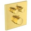 Ideal Standard CeraTherm Navigo - Mitigeur De Douche Thermostatique Encastré Pour 2 Sorties, Brushed Gold A7302A2 -Magasin De Salle De Bain 5c6bd7ce36202447298b7a57
