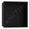 Hansgrohe XtraStoris Individual - Niche Murale Avec Cadre Design, 300x300x100 Mm, Noir Mat 56098670 -Magasin De Salle De Bain 5e49bc5adfe40c5cf8a7c4bc
