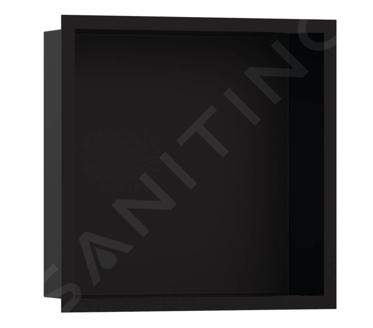 Hansgrohe XtraStoris Individual - Niche Murale Avec Cadre Design, 300x300x100 Mm, Noir Mat 56098670 3 Hansgrohe XtraStoris Individual - Niche Murale Avec Cadre Design, 300x300x100 Mm, Noir Mat 56098670