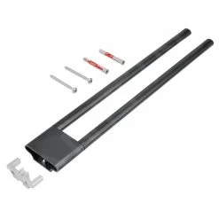 Keuco Edition 400 - Porte-serviettes Double, Longueur 340 Mm, Chrome Noir 11519130000 -Magasin De Salle De Bain 602972721e0b50994c080d61