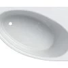 Geberit Selnova - Baignoire D&apos;angle 1600x1000x466 Mm, Droit, Blanc 554.275.01.1