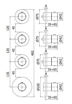 Paffoni Modular Box - Mitigeur Thermostatique Encastré, Pour 3 Sorties, Doré MDE019HG 8 Paffoni Modular Box - Mitigeur Thermostatique Encastré, Pour 3 Sorties, Doré MDE019HG -Magasin De Salle De Bain 65c7cb8299f85ebfe8d9d9b4