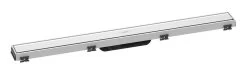 Hansgrohe RainDrain Match - Caniveau De Douche Linéaire Avec Grille En Inox 800, Avec Cadre Réglable En Hauteur, Blanc 56038450