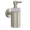 Hansgrohe Logis - Doseur De Savon Avec Support, Verre / Nickel Brossé 40514820 -Magasin De Salle De Bain 6973f2934595f7c3e2644cb7
