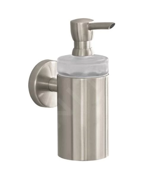 Hansgrohe Logis - Doseur De Savon Avec Support, Verre / Nickel Brossé 40514820 3 Hansgrohe Logis - Doseur De Savon Avec Support, Verre / Nickel Brossé 40514820