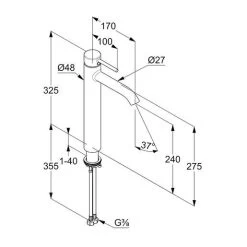 Kludi Bozz - Mitigeur De Lavabo, Chrome 382860576 5 Kludi Bozz - Mitigeur De Lavabo, Chrome 382860576 -Magasin De Salle De Bain 6976a209955511247582d66c