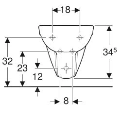 Geberit Selnova - Bidet Suspendu , 530x350 Mm, Blanc 500.264.01.1 -Magasin De Salle De Bain 6cad8f95993cbf3d51330709