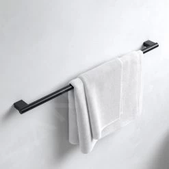 Keuco Reva - Porte-serviettes, Longueur De 800 Mm, Noir Mat 12801370800 -Magasin De Salle De Bain 72687140815a4a49aed5605b