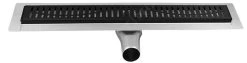 Gelco Manus - Caniveau De Douche En Inox Avec Grille Onda, 750x55x130 Mm GMO13B