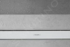 Hansgrohe RainDrain Match - Caniveau De Douche Linéaire Avec Grille En Inox 800, Avec Cadre Réglable En Hauteur, Blanc 56038450 -Magasin De Salle De Bain 75bfe22a192896038be819f6