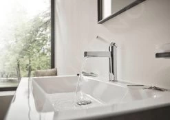Hansgrohe Finoris - Robinet 100. EcoSmart, Chrome 76013000 -Magasin De Salle De Bain 78b0b349228afc64cae6639f