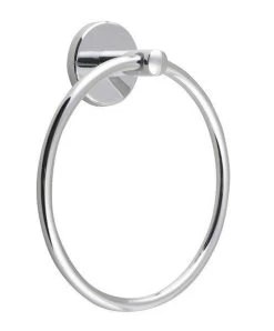 Aqualine Samba - Anneau Porte-serviette, Chrome SB106