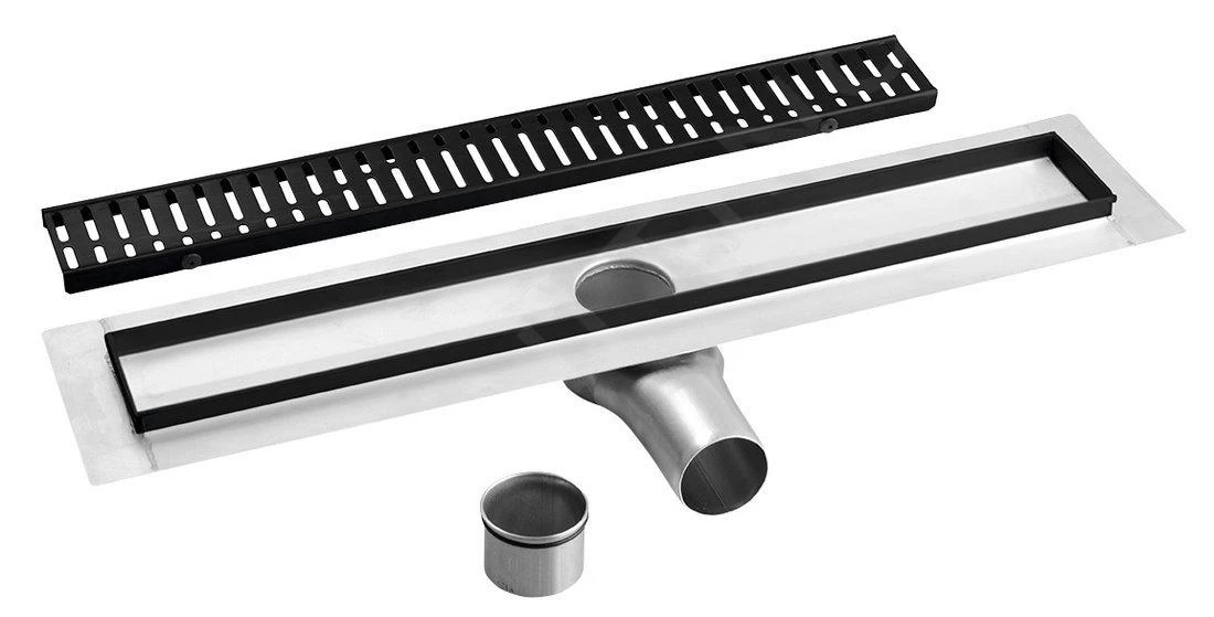 Gelco Manus - Caniveau De Douche En Inox Avec Grille Onda, 1150x55x130 Mm GMO17B 5 Gelco Manus - Caniveau De Douche En Inox Avec Grille Onda, 1150x55x130 Mm GMO17B – Image 3