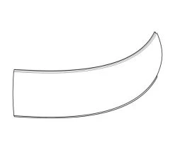Geberit Selnova - Panneau Frontal Pour Baignoire D&apos;angle, 1350 Mm, Blanc 554.887.01.1 -Magasin De Salle De Bain 79be32e07ef79988c2960f66
