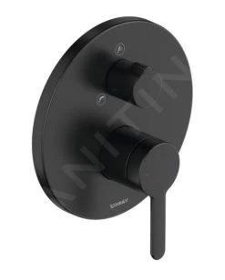 Duravit C.1 - Mitigeur De Baignoire Encastré, Pour 2 Sorties, Noir Mat C15210012046
