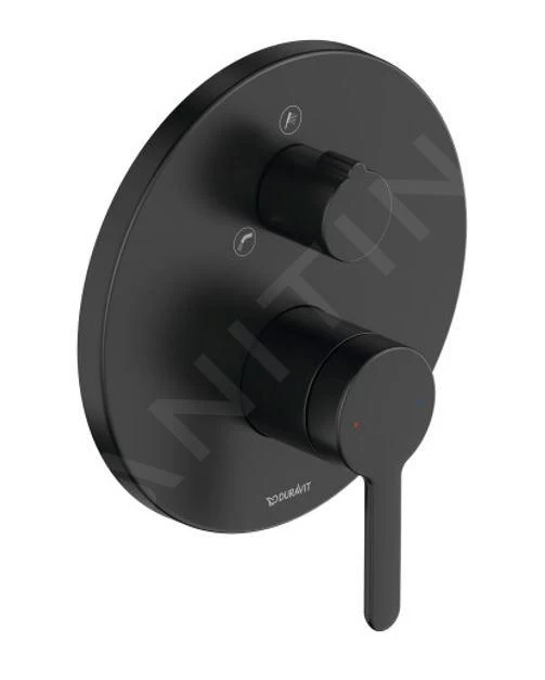 Duravit C.1 - Mitigeur De Baignoire Encastré, Pour 2 Sorties, Noir Mat C15210012046 3 Duravit C.1 - Mitigeur De Baignoire Encastré, Pour 2 Sorties, Noir Mat C15210012046