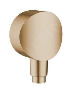Hansgrohe Fixfit - Coude De Raccordement S Avec Clapet Anti-retour, Bronze Brossé 26453140