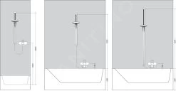 Hansgrohe Raindance - Barre De Douche 0,90 M, Chrome 27636000 -Magasin De Salle De Bain 826b6310d4993609b56f833b