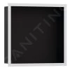 Hansgrohe XtraStoris Individual - Niche Murale Avec Cadre Design, 300x300x100 Mm, Noir Mat / Blanc Mat 56098700 2 Hansgrohe XtraStoris Individual - Niche Murale Avec Cadre Design, 300x300x100 Mm, Noir Mat / Blanc Mat 56098700 -Magasin De Salle De Bain 82e8e472544746a085db72da