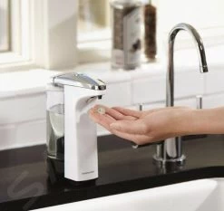 Simplehuman Accessoires De Salle De Bains - Distributeur De Savon Sans Contact 237 Ml, Blanc ST1018 -Magasin De Salle De Bain 833f51df56eba1e8cbd4c3ce