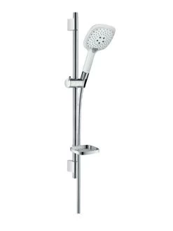 Hansgrohe Raindance Select E - Set De Douche 150, 3 Jets, Blanc/chrome 27856400