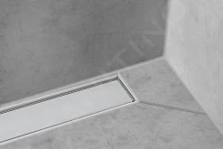 Hansgrohe RainDrain Match - Caniveau De Douche Linéaire Avec Grille En Inox 800, Avec Cadre Réglable En Hauteur, Blanc 56038450 -Magasin De Salle De Bain 892a8c18133a1e9e52d75273