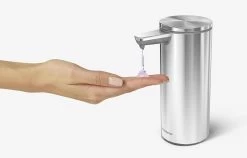 Simplehuman Accessoires De Salle De Bains - Distributeur De Savon Sans Contact, 266 Ml, Inox Brossé ST1043 -Magasin De Salle De Bain 8a4c0d8e194bb0454e973374
