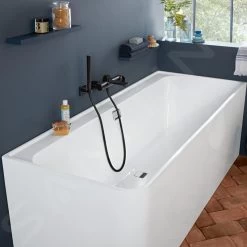 Villeroy & Boch Collaro - Baignoire 1800x800 Mm Avec Garniture De Vidage Et De Trop-plein, Blanc UBA180COR9CR00VD01 -Magasin De Salle De Bain 8a724003903d3058e2ffa1ee