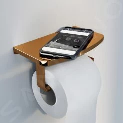 Steinberg 450 - Porte-papier Toilette Avec étagère, Or Rose 450 2820 RG -Magasin De Salle De Bain 8dabeb8295439d4eb158120e