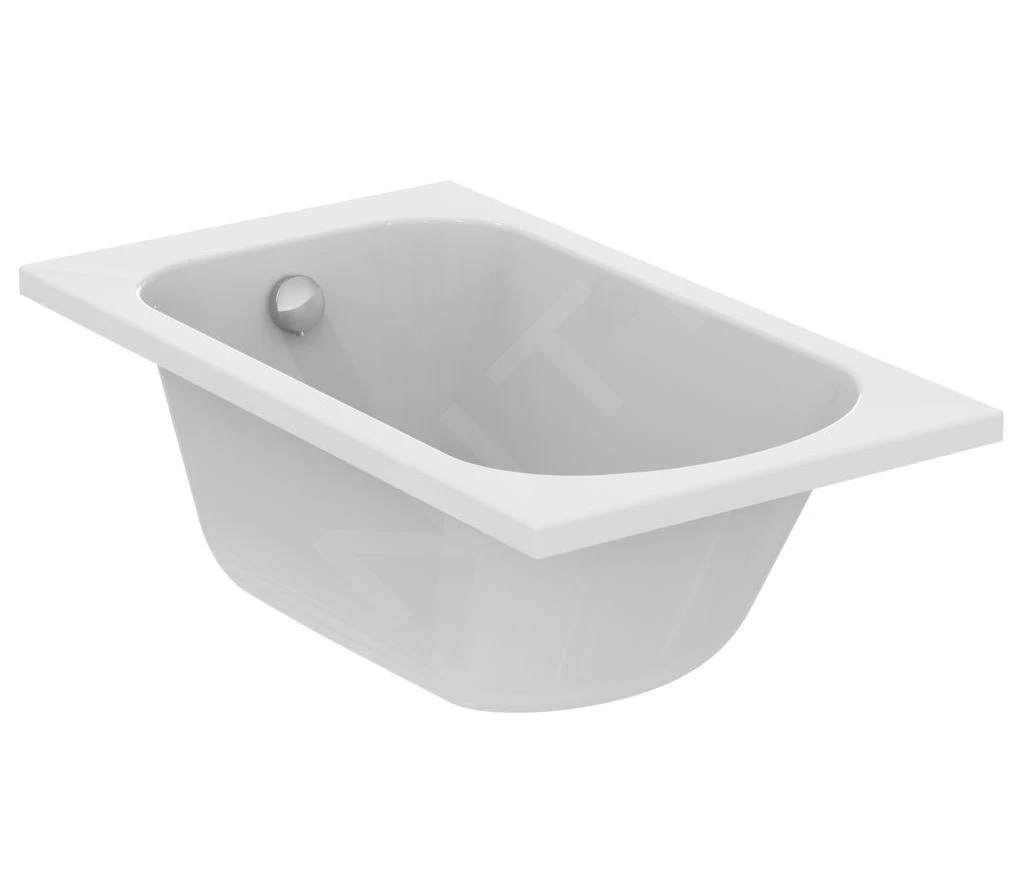 Ideal Standard Simplicity - Baignoire 1.200x700 Mm, Blanc W004001 3 Ideal Standard Simplicity - Baignoire 1.200x700 Mm, Blanc W004001