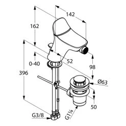 Kludi Amba - Mitigeur De Bidet, Chrome 532160575 -Magasin De Salle De Bain 8e832b86dcb585479c4b1ca2