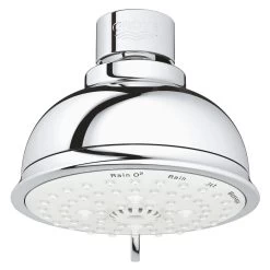 Grohe Tempesta Rustic - Douche De Tête, Diamètre 100 Mm, 4 Jets, Chrome 26045001