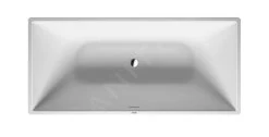 Duravit DuraSquare - Baignoire îlot, 1850x850 Mm, DuraSolid, ClickClack, Blanc 700430000000000