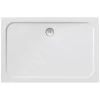 Ravak Galaxy Pro Chrome - Receveur De Douche Gigant Pro-100 Chrome, 1000x800 Mm, Blanc XA04A401010