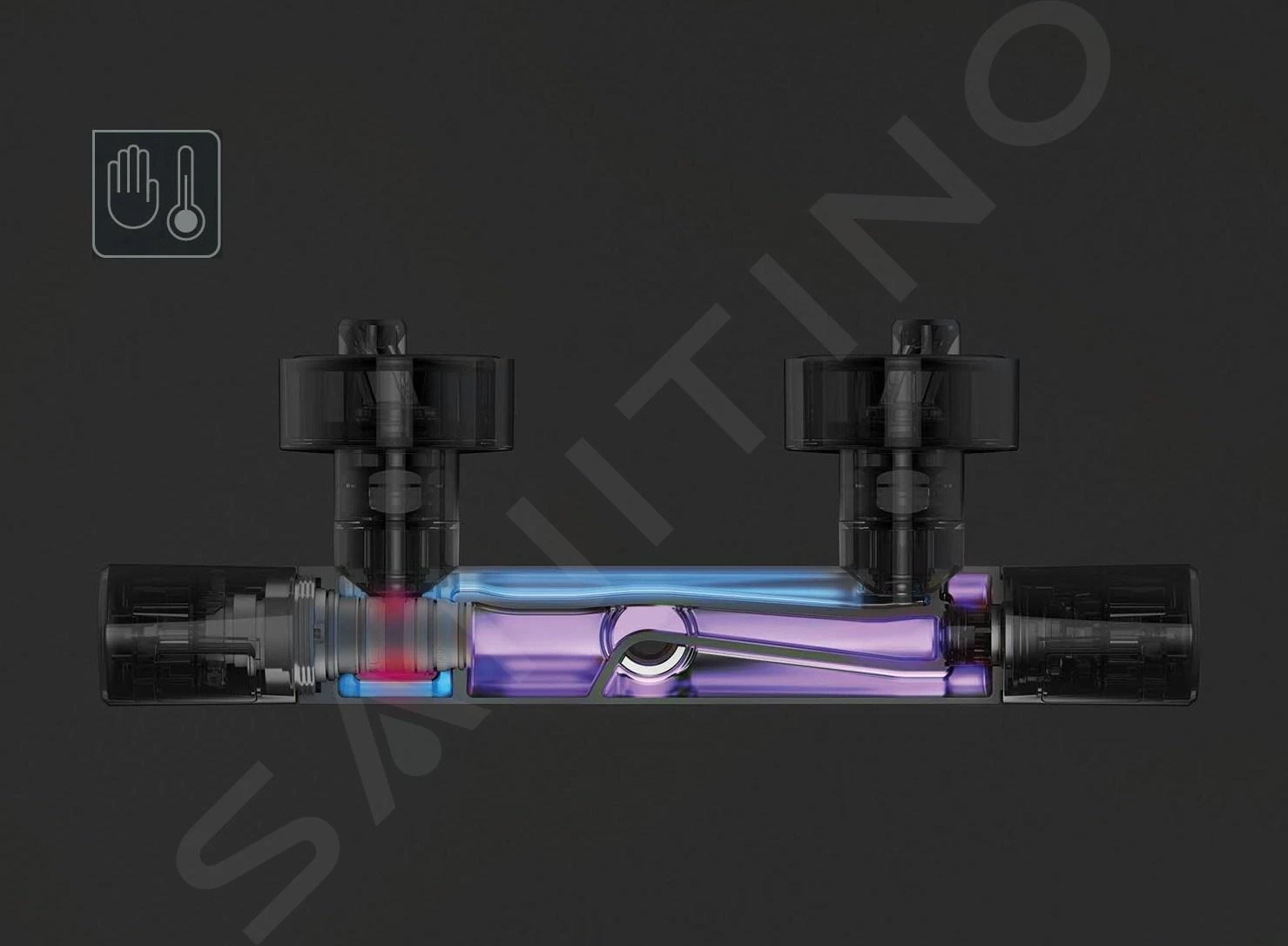 Ideal Standard Ceraplus II - Mitigeur Thermostatique De Baignoire, Chrome A6873AA 7 Ideal Standard Ceraplus II - Mitigeur Thermostatique De Baignoire, Chrome A6873AA – Image 5