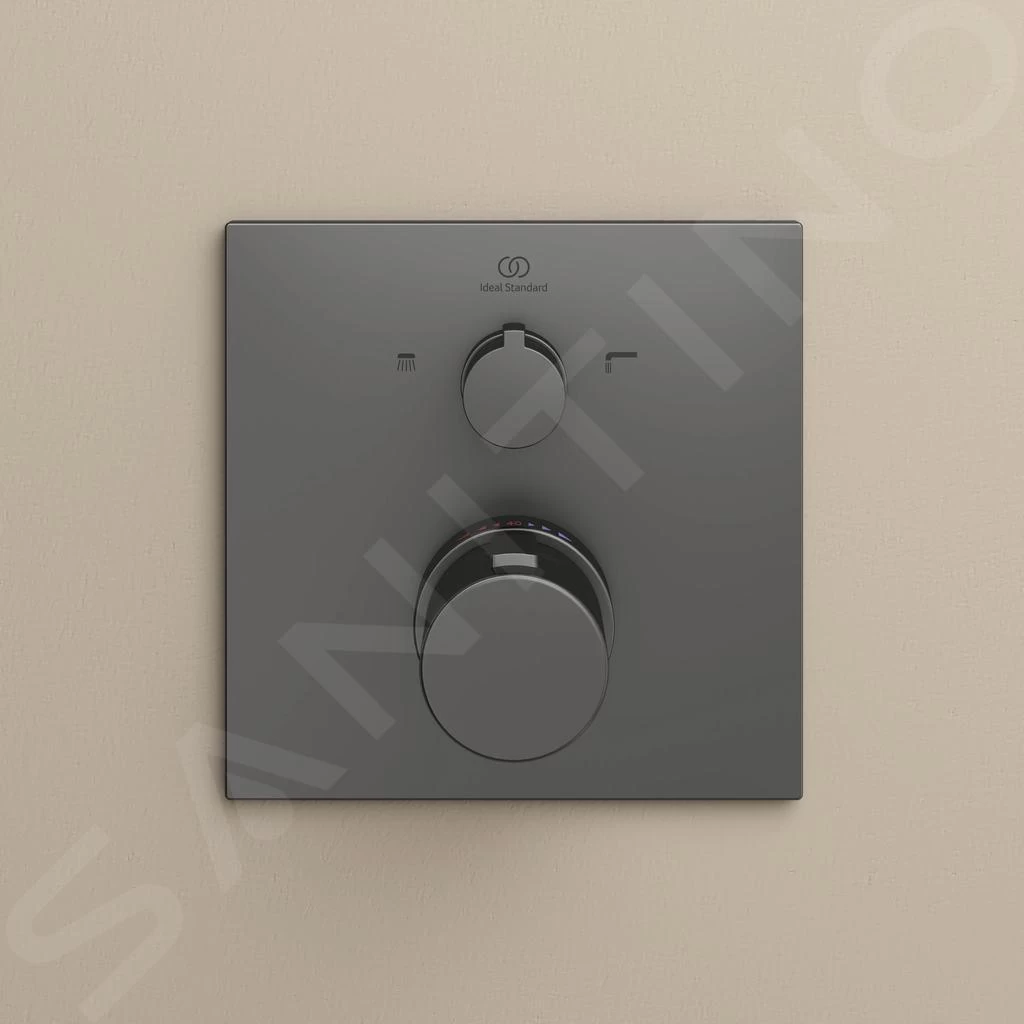 Ideal Standard CeraTherm - Mitigeur De Bain Thermostatique Encastré, Magnetic Grey A7522A5 5 Ideal Standard CeraTherm - Mitigeur De Bain Thermostatique Encastré, Magnetic Grey A7522A5 – Image 3
