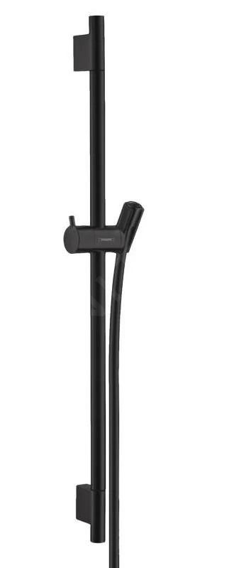 Hansgrohe Unica'S - Barre De Douche 650 Mm Avec Flexible, Noir Mat 28632670 3 Hansgrohe Unica'S - Barre De Douche 650 Mm Avec Flexible, Noir Mat 28632670