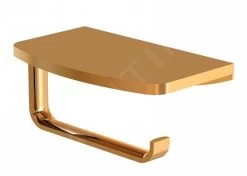 Steinberg 450 - Porte-papier Toilette Avec étagère, Or Rose 450 2820 RG