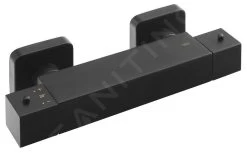 Sapho Dimy - Mitigeur Thermostatique De Douche, Noir Mat DM245BL