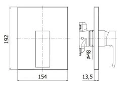 Paffoni Level - Mitigeur Encastré Pour 1 Sortie, Chrome LEABOX010CR -Magasin De Salle De Bain a843c75fc3cd1a67496f3e76