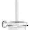 Grohe Grandera - Ensemble En Céramique Pour Le Nettoyage Des Toilettes, Chrome 40632000 -Magasin De Salle De Bain aa60171ff90eff834638e9b0
