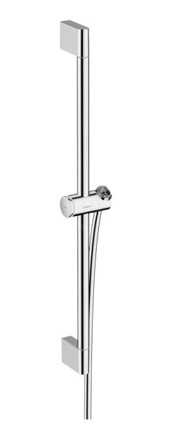 Hansgrohe Unica - Barre De Douche Pulsify 650 Mm Avec Flexible De Douche, Chrome 24400000
